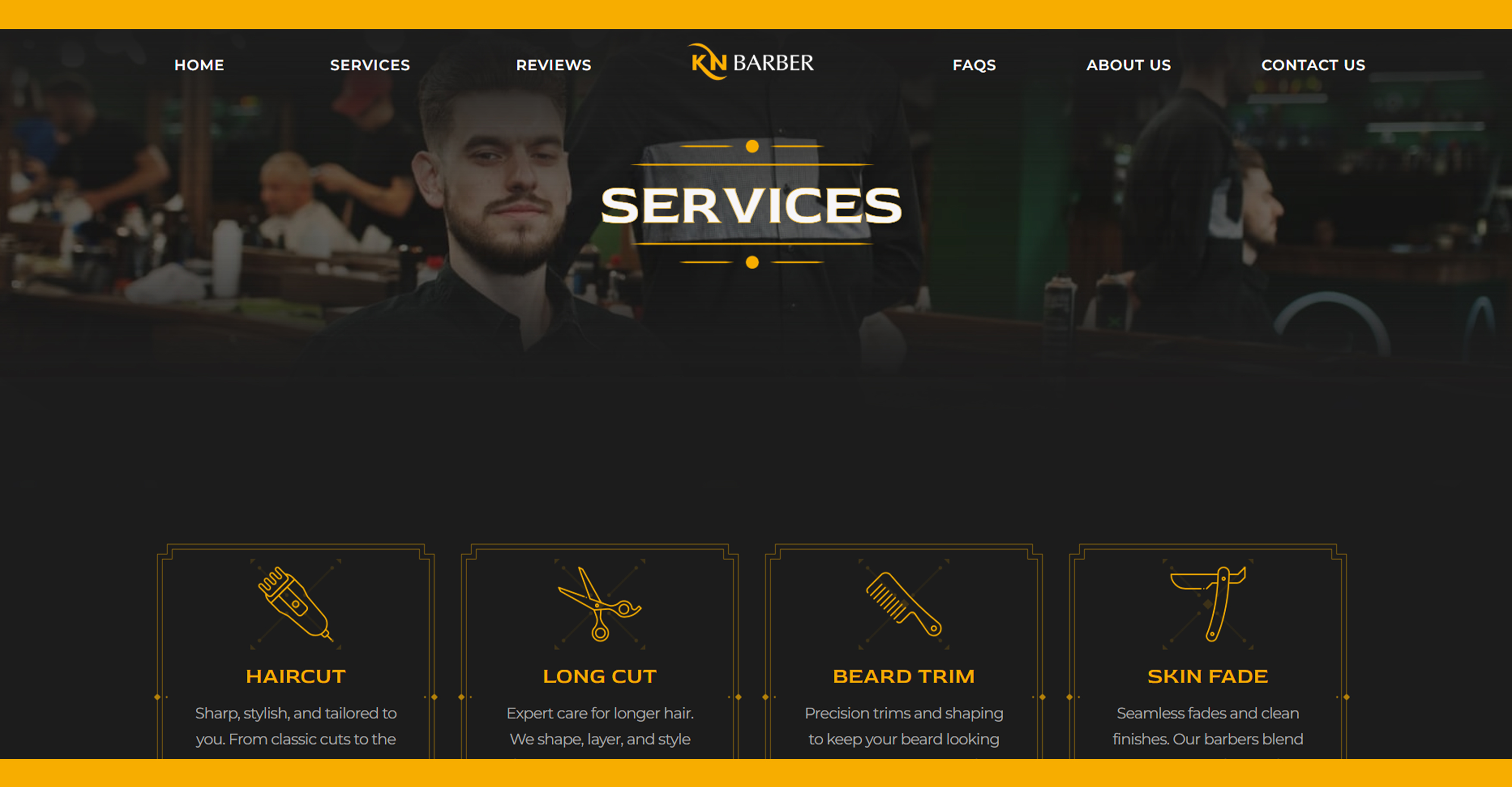 KN Barber screenshot